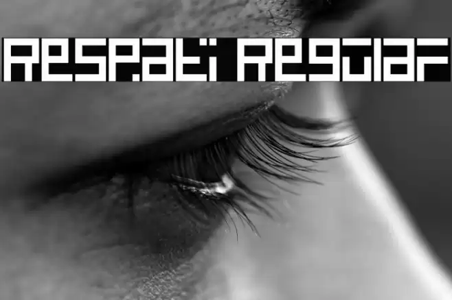 Respati Regular Caratteri examples