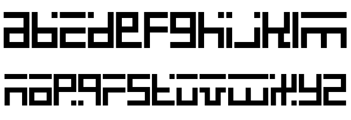Respati Regular Font Litere mici