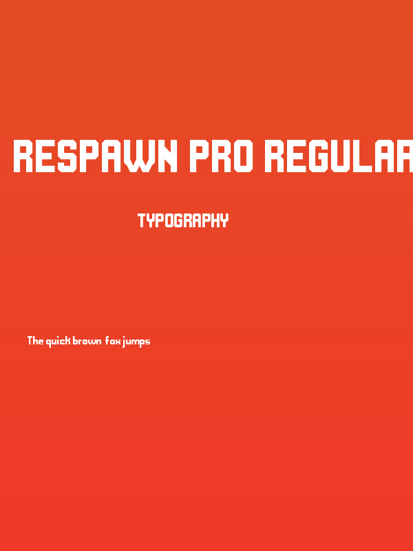 Respawn Pro Regular Poster