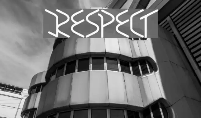 Respect Font examples