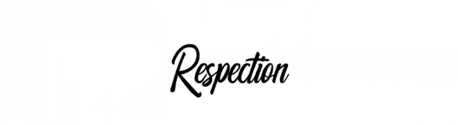 Respection  フリーフォントのダウンロード