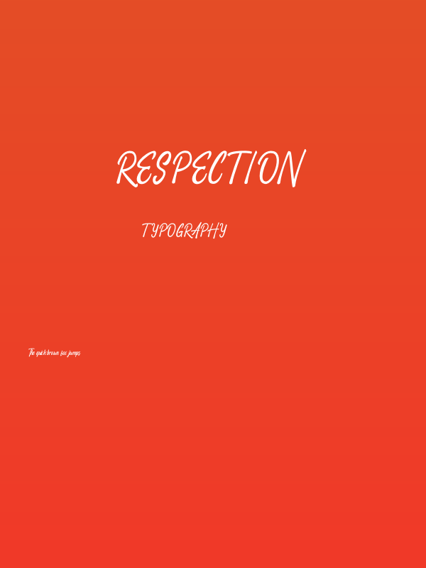 Respection Poster