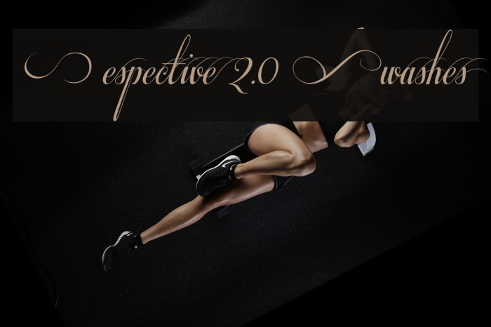 Respective 2.0 Swashes Font examples