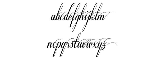 Respective 2.0 Swashes Font LOWERCASE