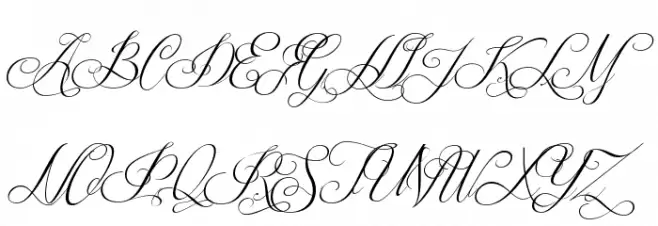 Respective Slanted Fonte MAIÚSCULAS