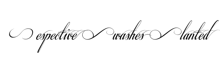 Respective Swashes Slanted  नि: शुल्क फ़ॉन्ट्स डाउनलोड