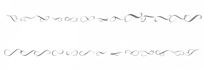 Respective Swashes Slanted خط أحرف كبيرة
