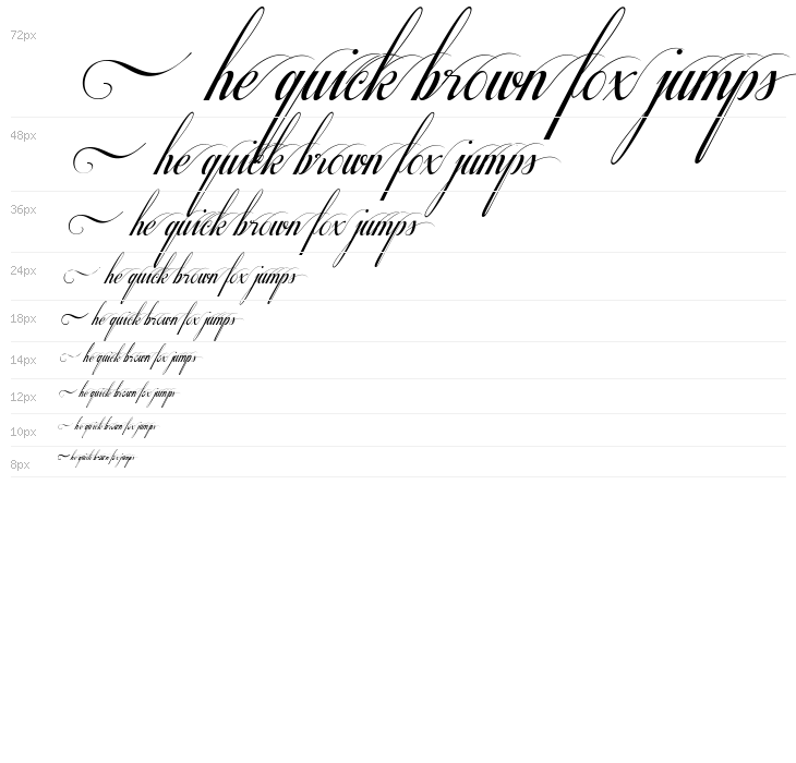 Respective Swashes Slanted Waterfall