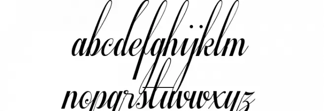 Respective Font LOWERCASE