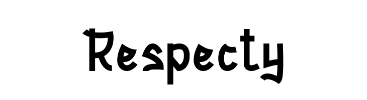 Respecty  Frei Schriftart Herunterladen