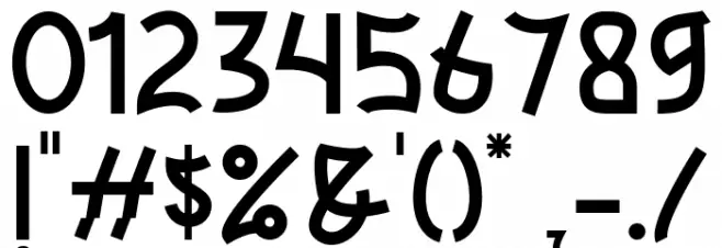 Respecty Font OTHER CHARS