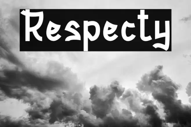Respecty Font examples