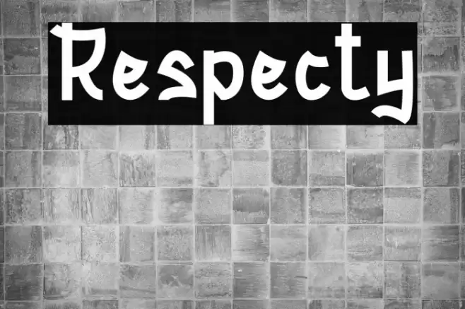 Respecty Font examples