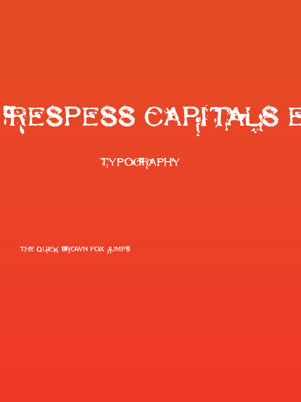 Respess Capitals Excessive Poster