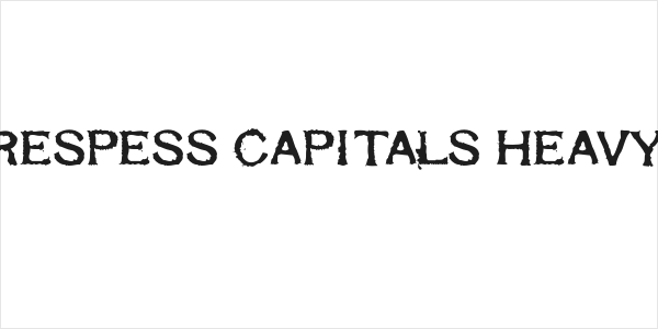 Respess Capitals Heavy Logo
