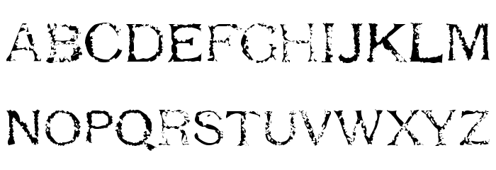 Respess Capitals Light Font LOWERCASE