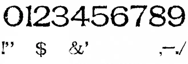 Respess Capitals Medium Schriftart Anderer Schreiben