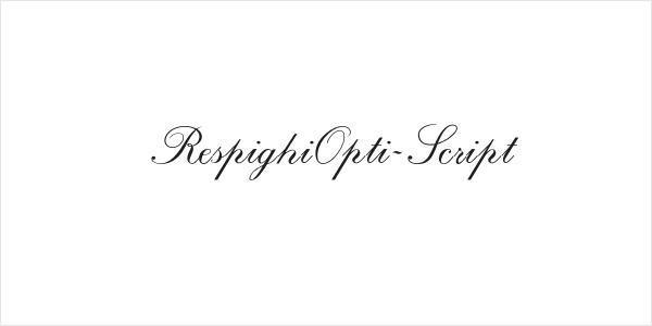 RespighiOpti-Script Logo