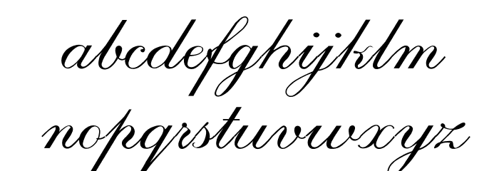 RespighiOpti-Script Font LOWERCASE