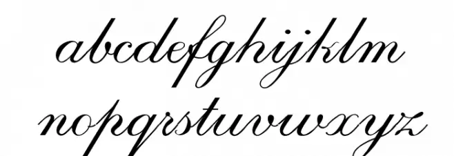 RespighiOpti-Script Font LOWERCASE