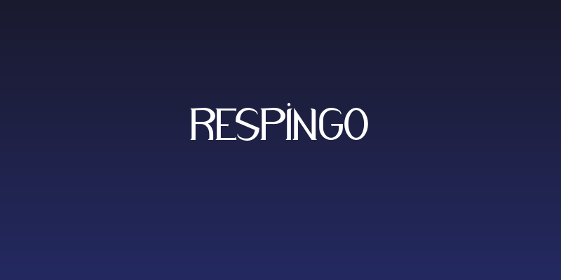 Respingo Social Header