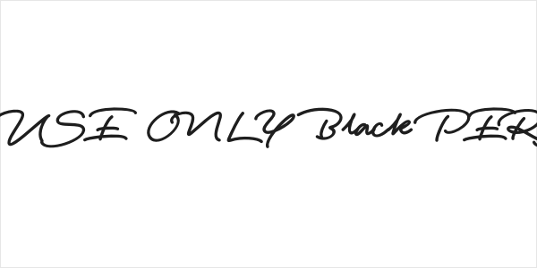 Respondent PERSONAL USE ONLY Black PERSONAL USE ONLY Logo