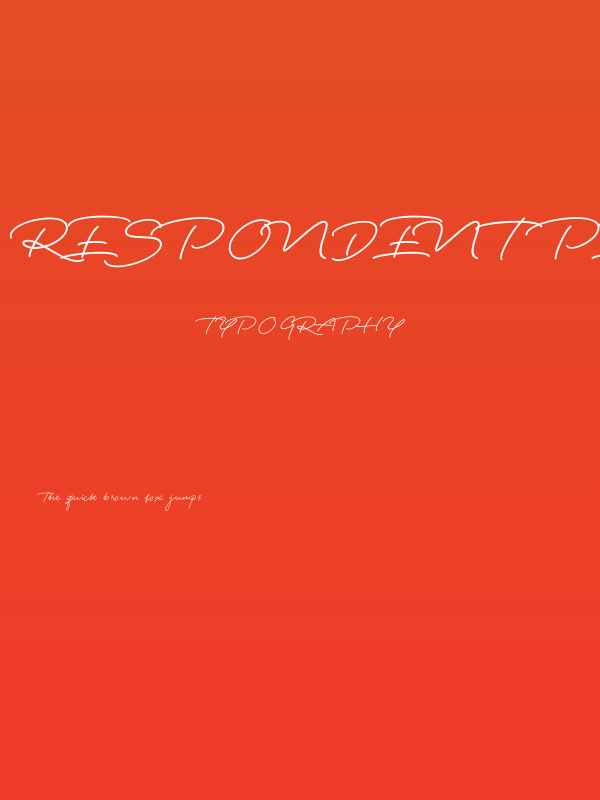 Respondent PERSONAL USE ONLY Medium PERSONAL USE ONLY Poster