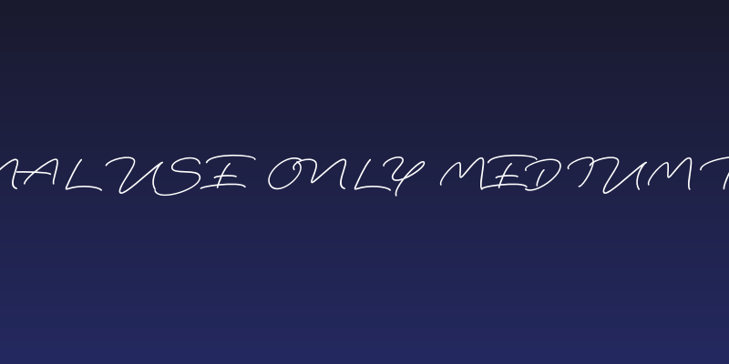 Respondent PERSONAL USE ONLY Medium PERSONAL USE ONLY Social Header