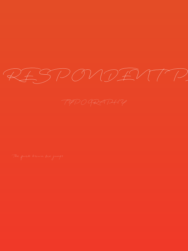 Respondent PERSONAL USE ONLY Thin PERSONAL USE ONLY Poster