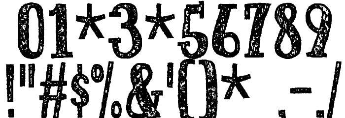 Response DEMO Regular Font OTHER CHARS