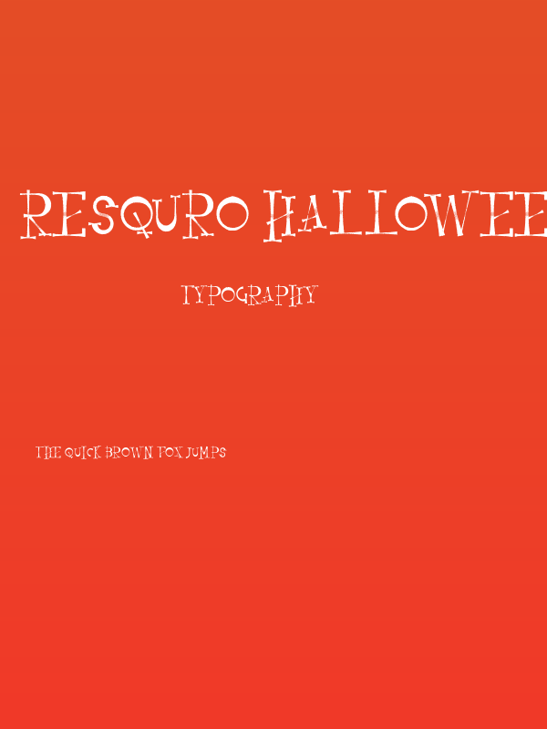 Resquro Halloween FREE Poster