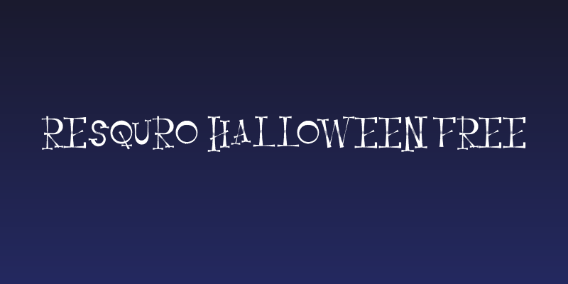 Resquro Halloween FREE Social Header
