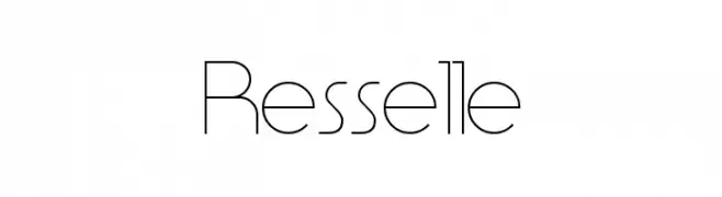 Resselle  Free Fonts Download