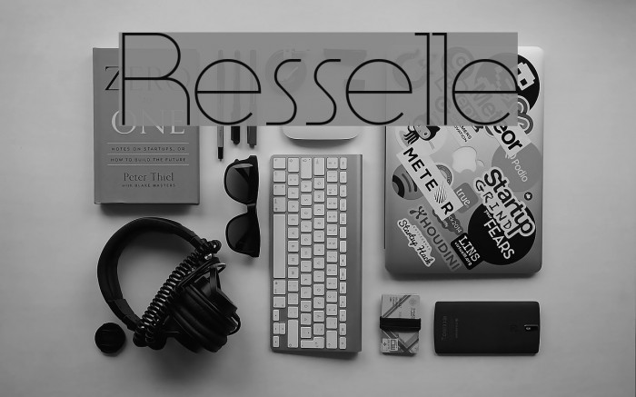 Resselle Font examples