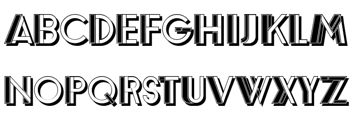 Ressha Light Font LOWERCASE