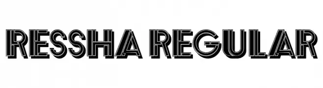 Ressha Regular  Fuentes Gratis Descargar
