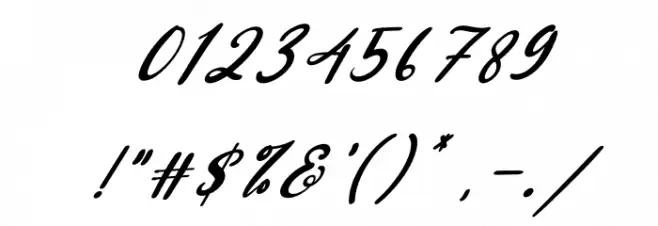 Ressoven Italic Font OTHER CHARS