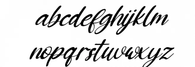 Ressoven Italic Caratteri MINUSCOLO