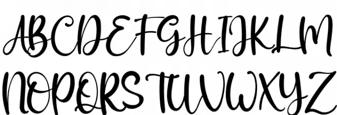 Ressoven Schriftart Groß