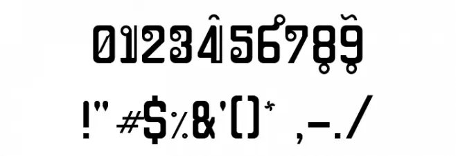 Rest in Phuket Regular Font OTHER CHARS