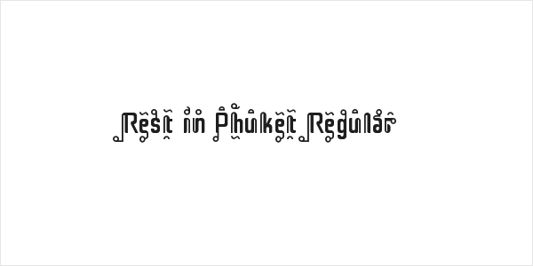 Rest in Phuket Regular Logo