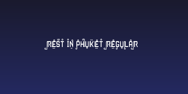 Rest in Phuket Regular Social Header