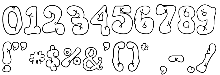 Resta Display Font Font OTHER CHARS