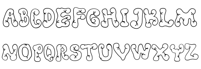 Resta Display Font Font LOWERCASE