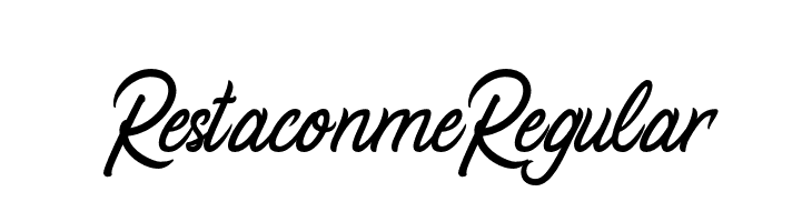RestaconmeRegular  baixar fontes gratis