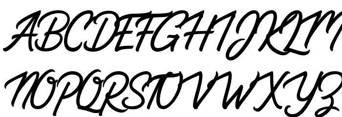 RestaconmeRegular フォント 大文字