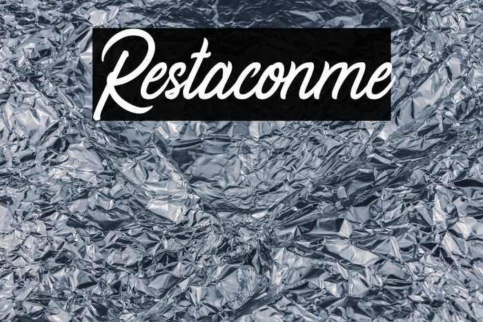 Restaconme Example 3