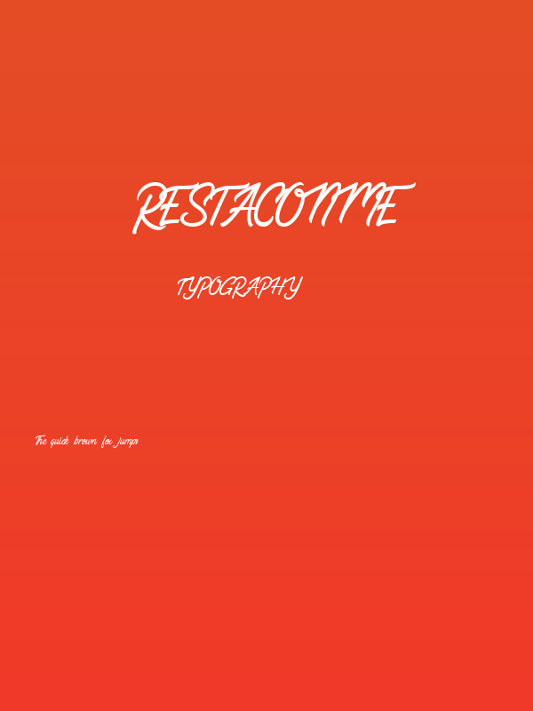 Restaconme Poster