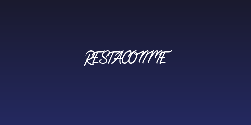 Restaconme Social Header
