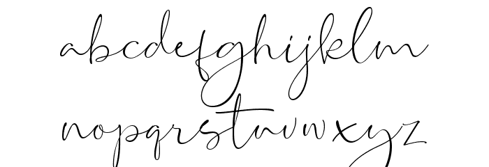 Restacts DEMO Font LOWERCASE